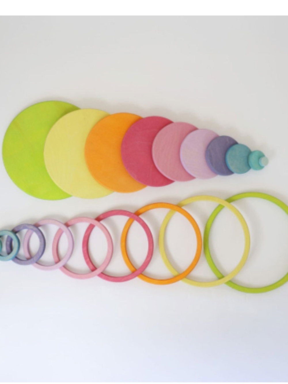 Grimms pastel concentric circles